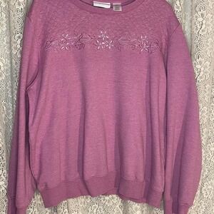 Vintage‎ Alfred Dunner
Quilted Sweatshirt